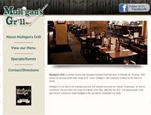 Tablet Screenshot of mulligansgrillstl.com